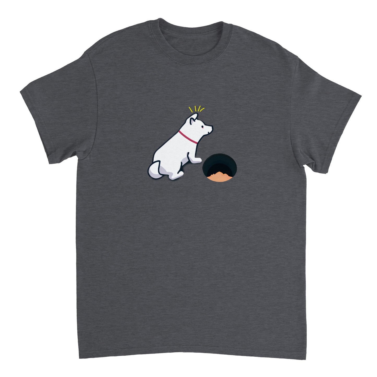 Jindo - Mole Hunter - Heavyweight Unisex Crewneck T-shirt
