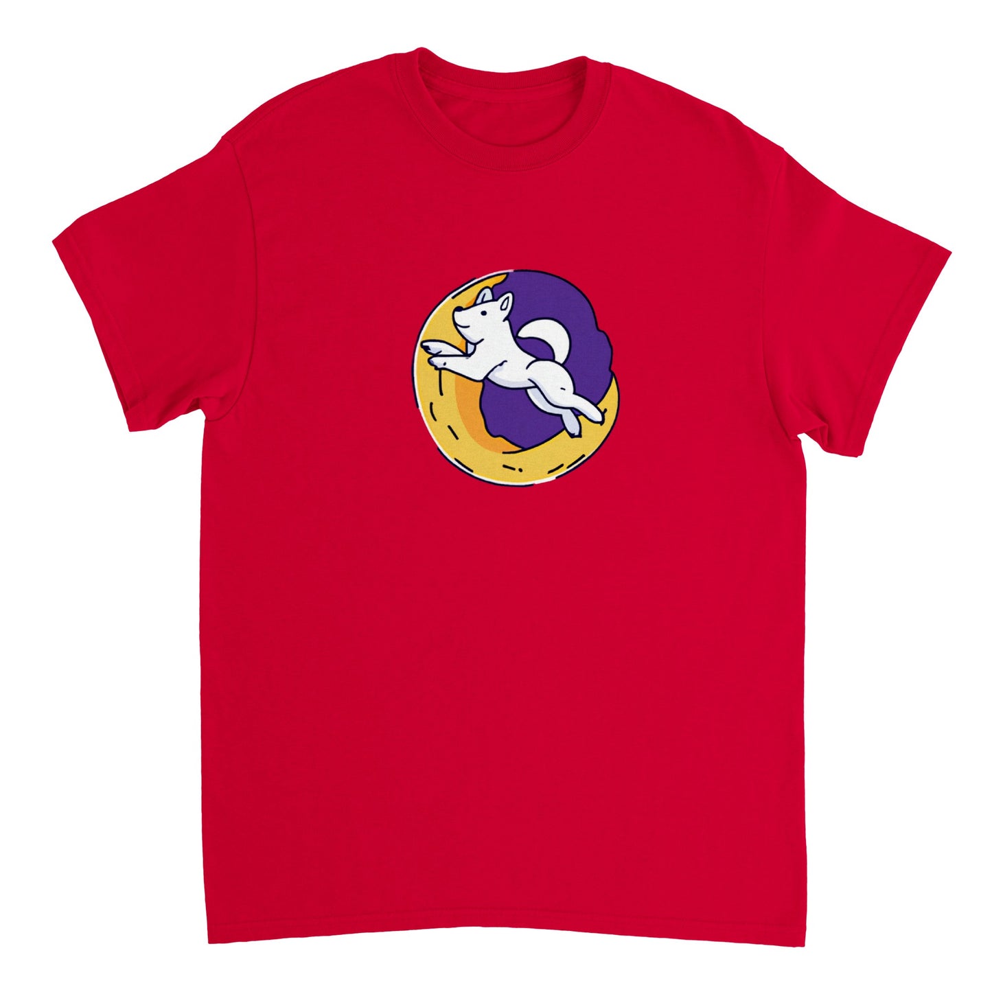 Jindo - Space Dog - Heavyweight Unisex Crewneck T-shirt