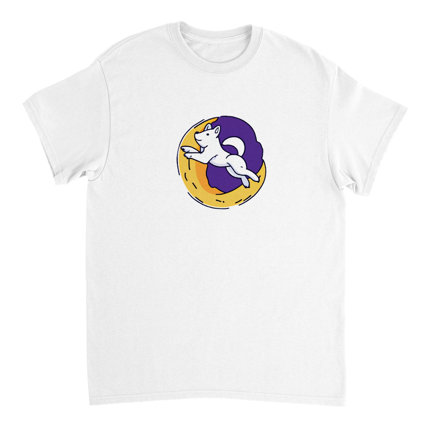 Jindo - Space Dog - Heavyweight Unisex Crewneck T-shirt
