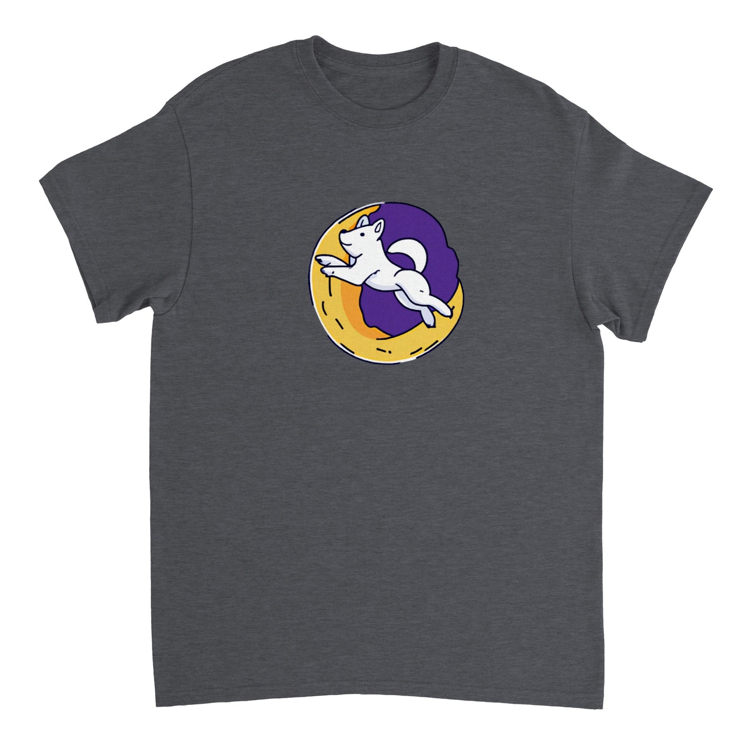 Jindo - Space Dog - Heavyweight Unisex Crewneck T-shirt