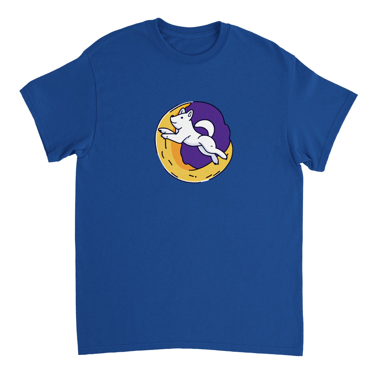 Jindo - Space Dog - Heavyweight Unisex Crewneck T-shirt