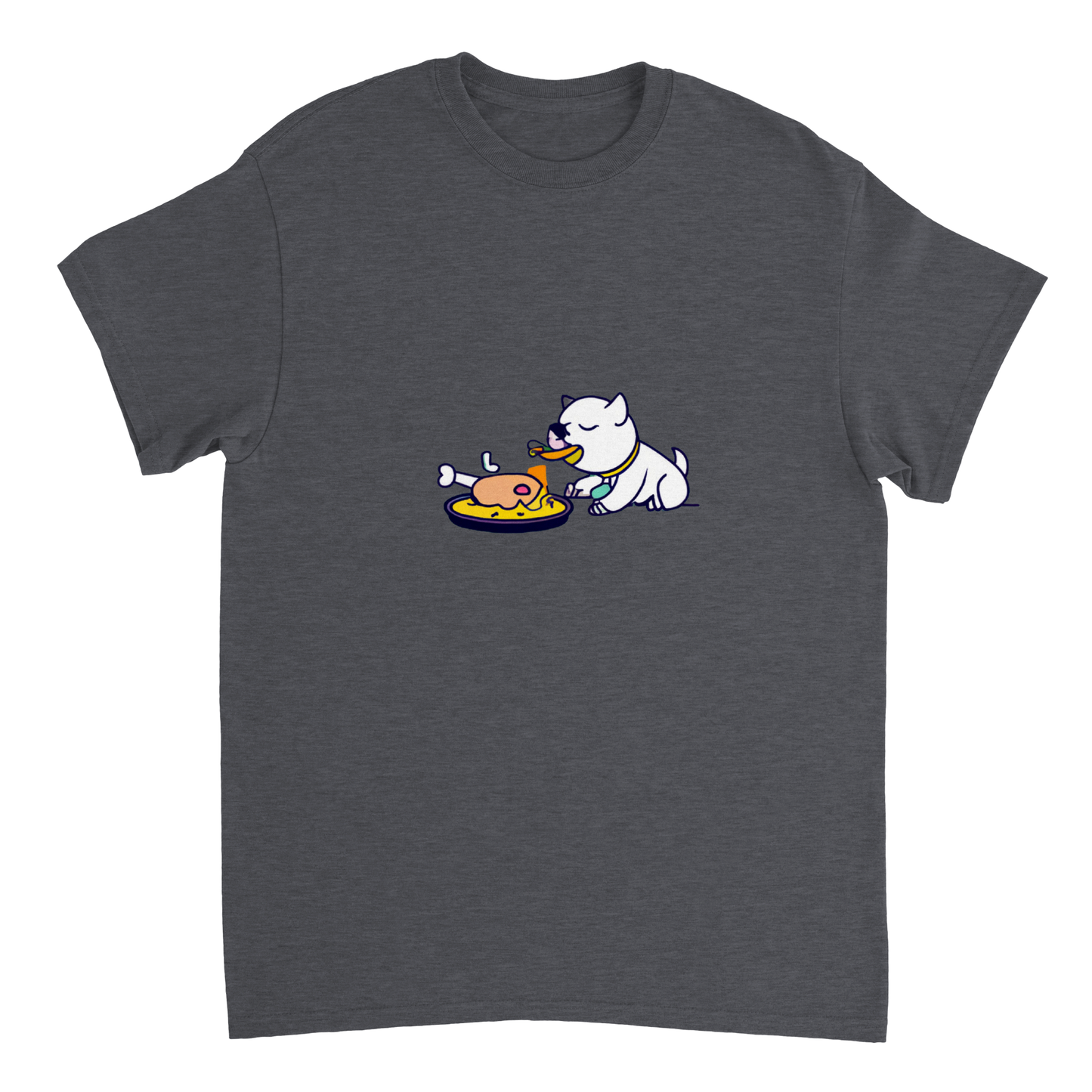 Jindo - Meal time - Heavyweight Unisex Crewneck T-shirt