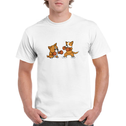 Corgi - Boxers - Heavyweight Unisex Crewneck T-shirt