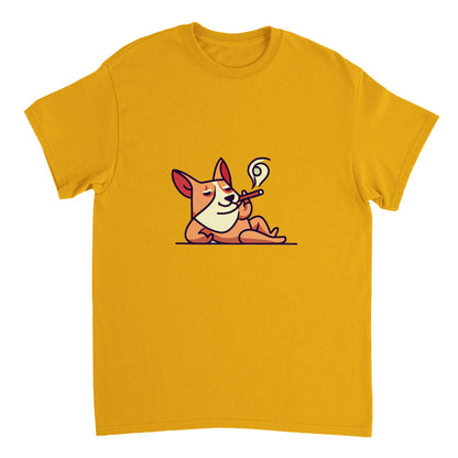 Corgi - Cool Dog - Heavyweight Unisex Crewneck T-shirt