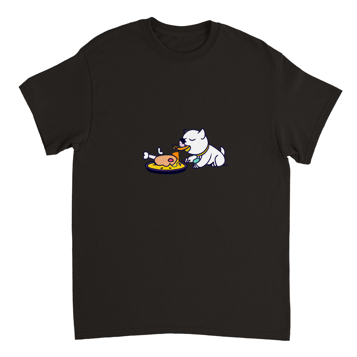 Jindo - Meal time - Heavyweight Unisex Crewneck T-shirt