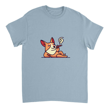 Corgi - Cool Dog - Heavyweight Unisex Crewneck T-shirt