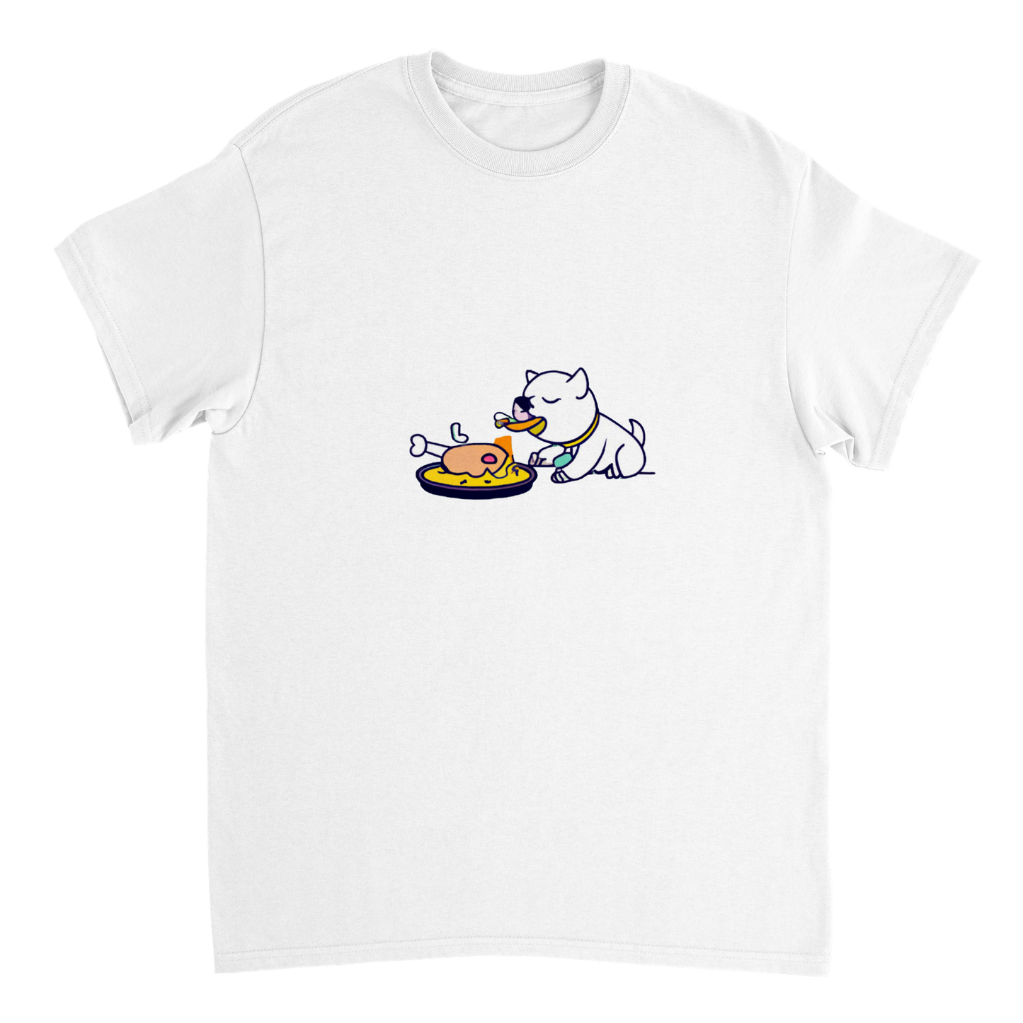 Jindo - Meal time - Heavyweight Unisex Crewneck T-shirt